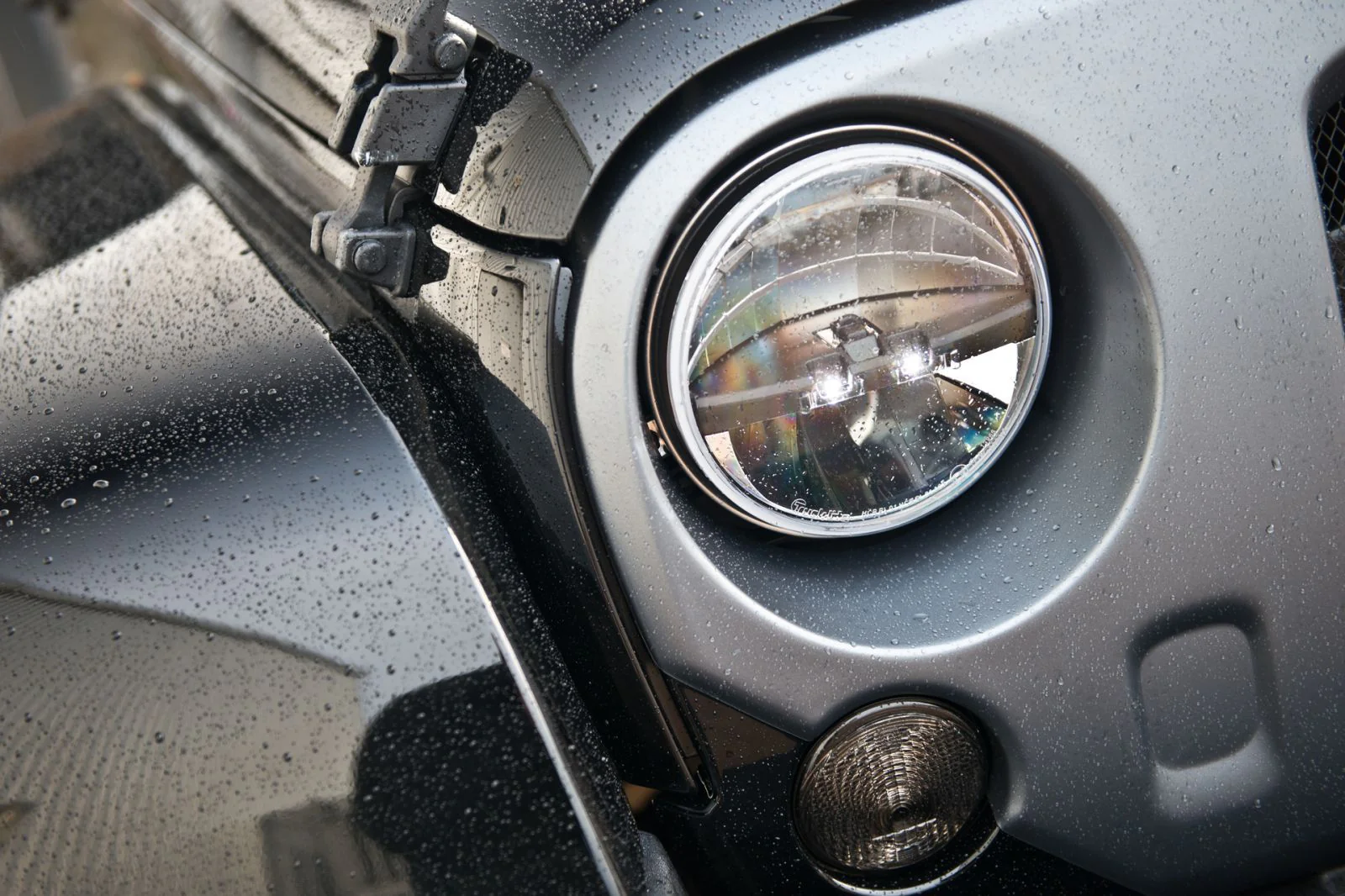 Jeep Wrangler JK (2007-2018) Diamond LED Military Headlamps - Image 4
