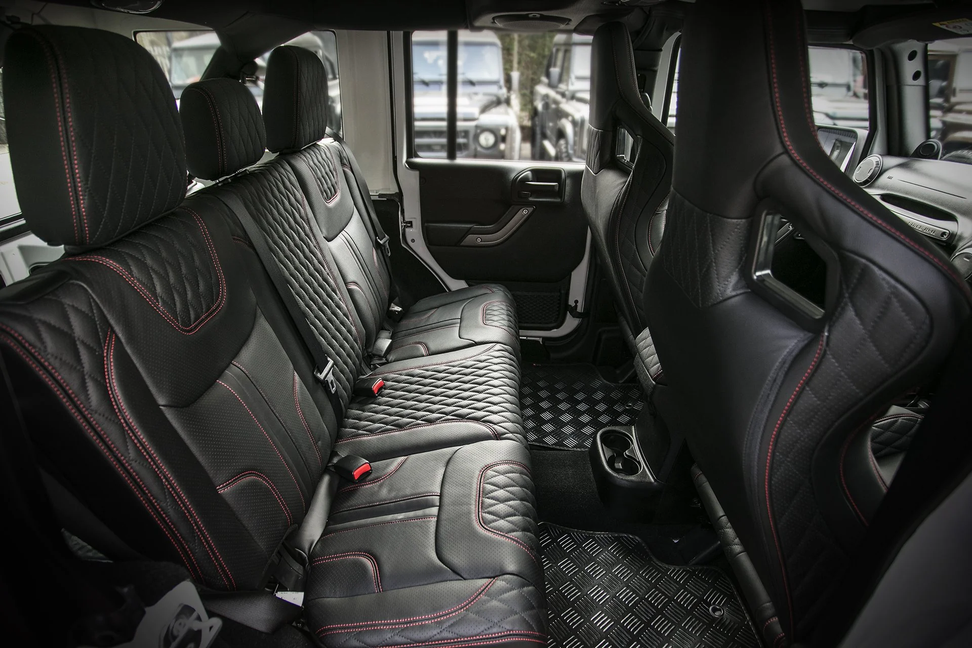 Jeep Wrangler JK 4 Door (2013-2018) Sport Leather Interior - Image 4