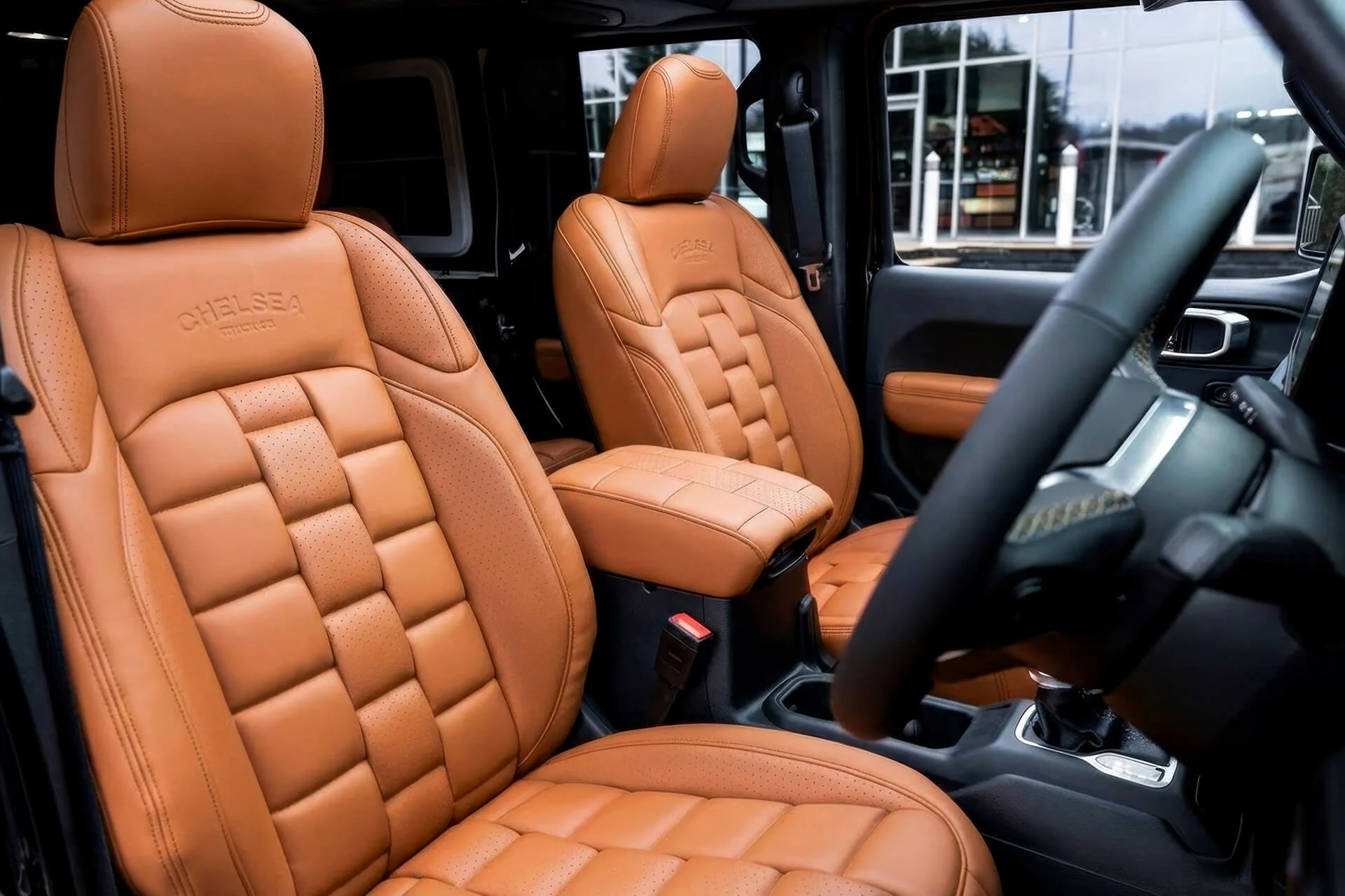 Jeep Wrangler JL 2 Door (2018 Onwards) Comfort Leather Interior - Image 15