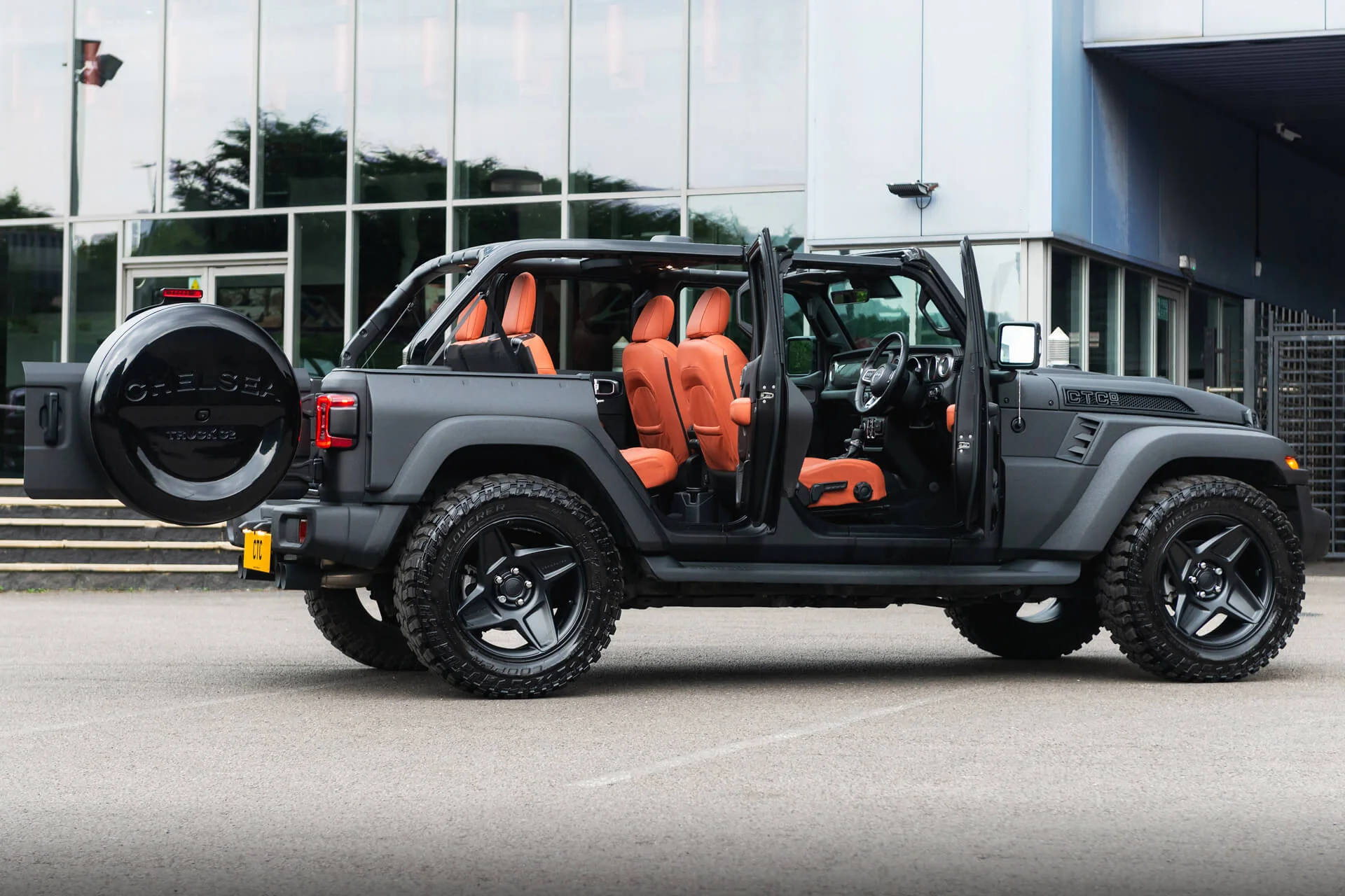 Jeep Wrangler JL (2018 Onwards) Chelsea Truck Company Hard Spare Wheel Cover - Image 10