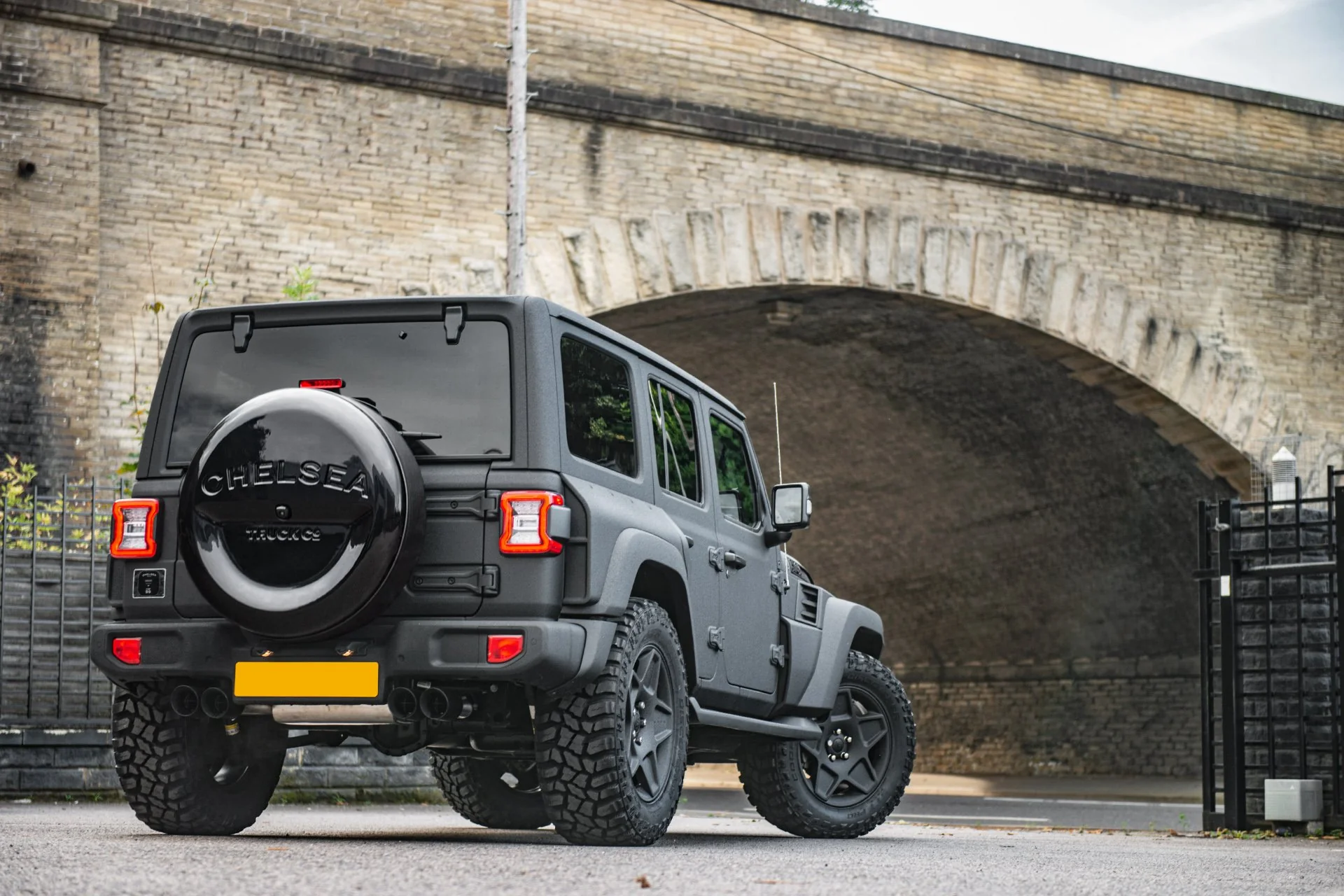 Jeep Wrangler JL (2018 Onwards) Chelsea Truck Company Hard Spare Wheel Cover - Image 4