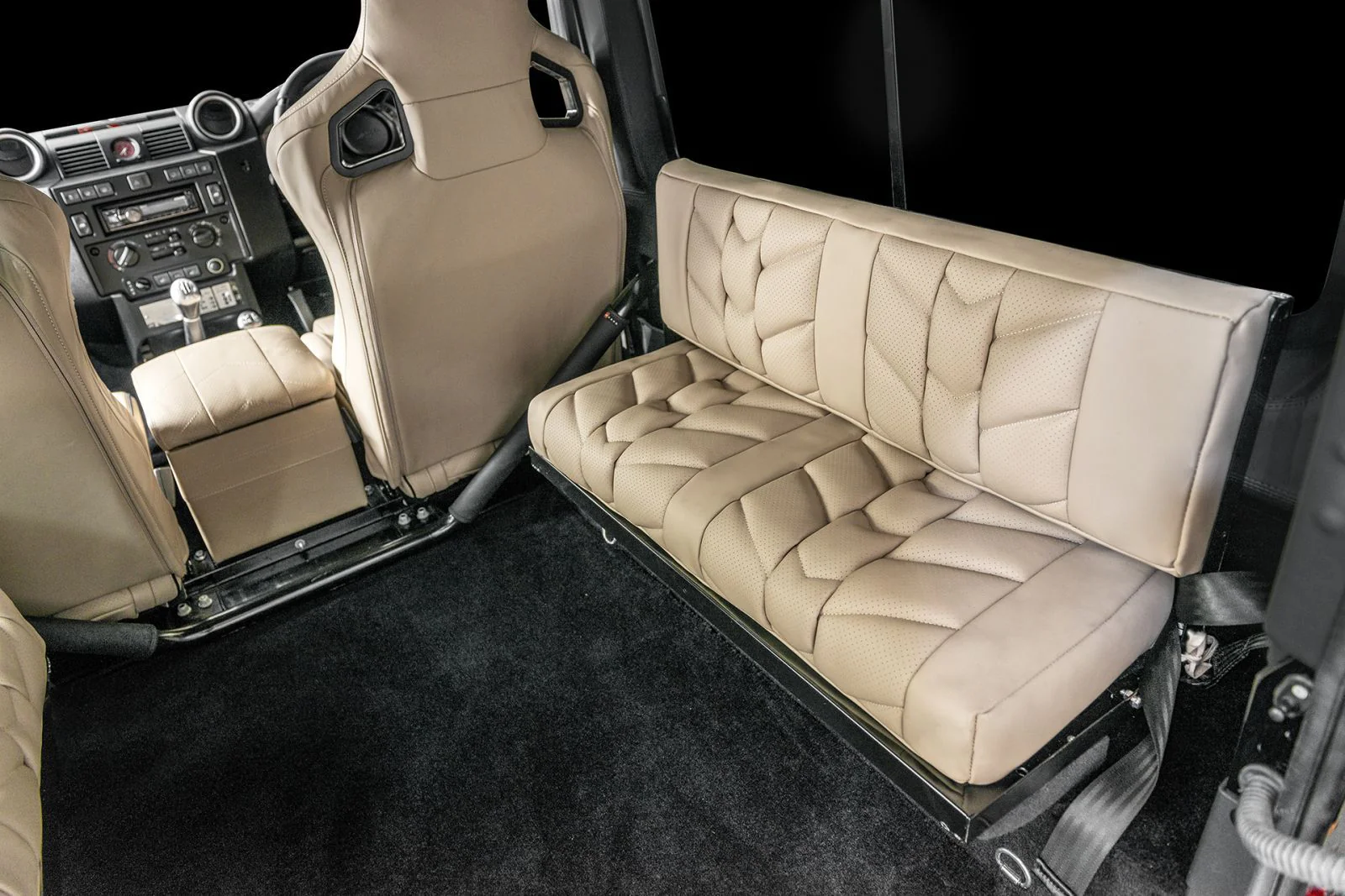 Land Rover Defender 90 (1991-2016) Rear Bench Conversion - Image 5