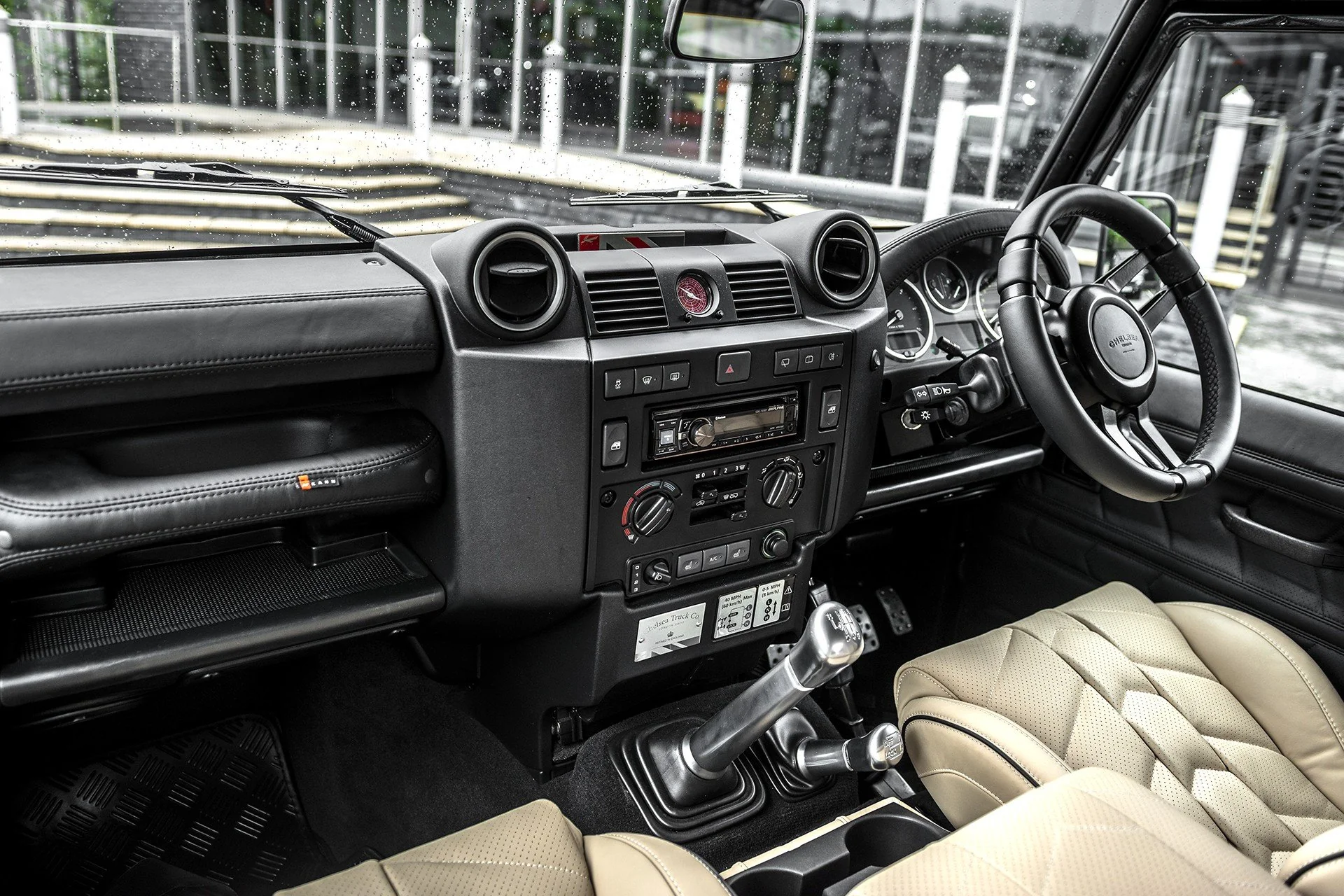 Land Rover Defender 90 (1991-2016) 6 Seat Conversion Sport Leather Interior - Image 7