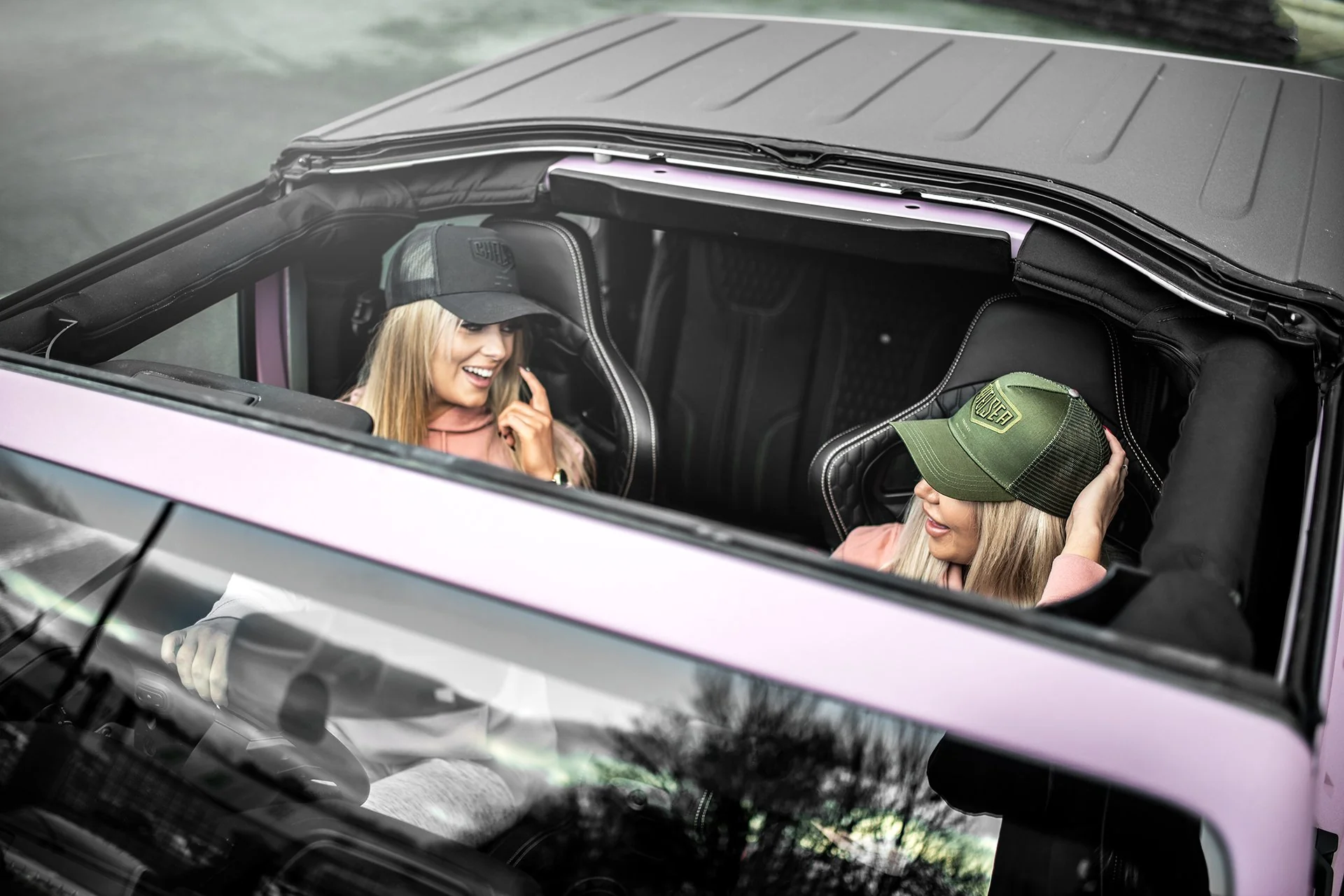 The Black Trucker Cap - Image 7